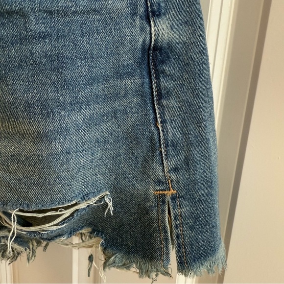 Blank NYC Shorts Womens 29 Med Wash The Barrow Vintage Hi Rise Jean Denim Booty - Picture 9 of 14